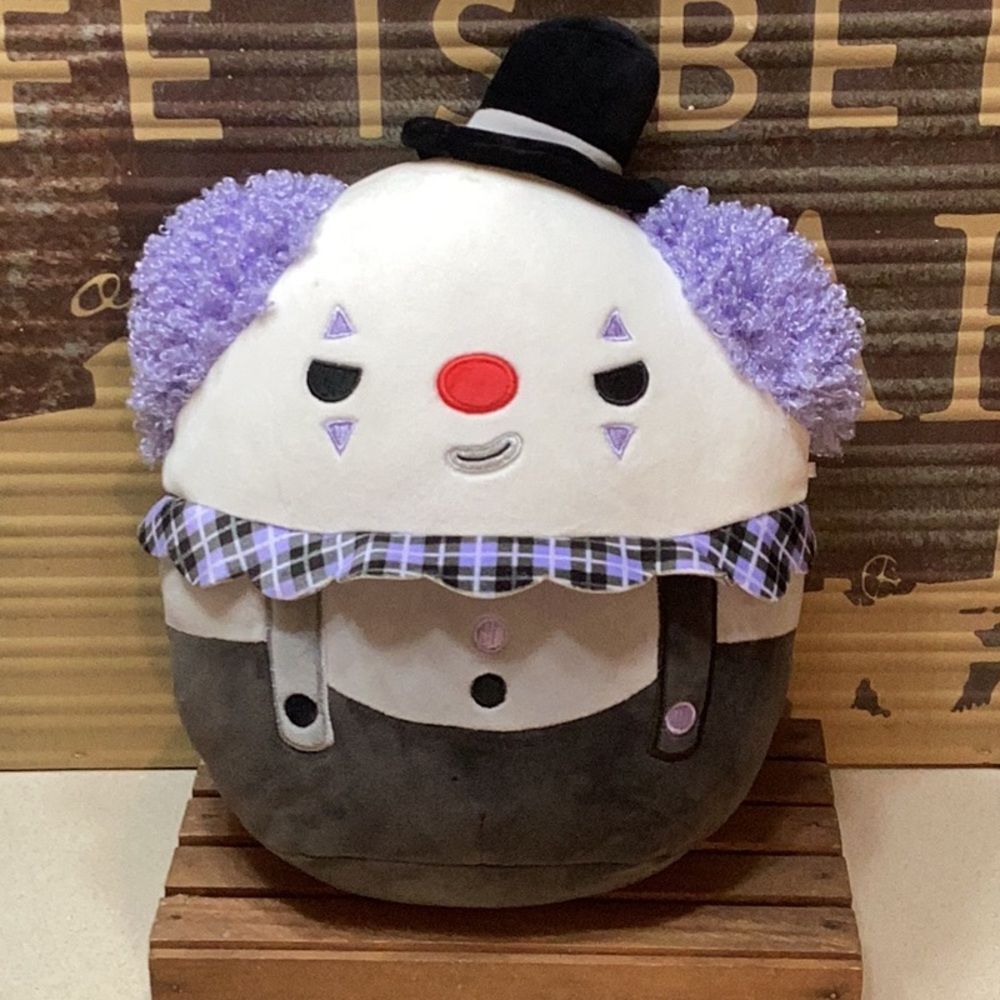 Squishmallows Halloween Ms. K the Clown Soft Plush Collectible Toy Preowned